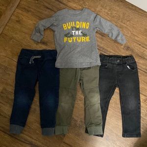Boys 3T pants bundle